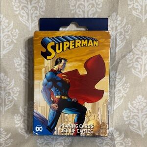 DC Superman Playing Cards - Red, Blue, Yellow